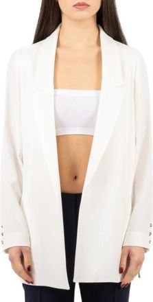 LuckyLu Gi 29Fl Blazer - Dames - Blazers - Wit - L - Leer - Jassen