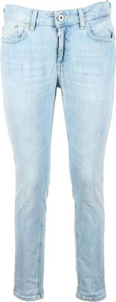 Dondup Slim-fit Jeans - Dames - Slim Fit Jeans - Blauw - W25 - Katoen - Jeans