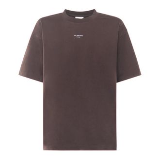 Dr&ocirc;le de Monsieur Tops, Heren, Bruin, S, Katoen, T-Shirts