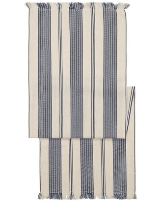 French Home Striped Table Runner