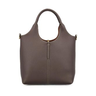 Tod's Mini Bolso Shopping de Piel - Bags - Mujer - Marr&oacute;n - ONE SIZE