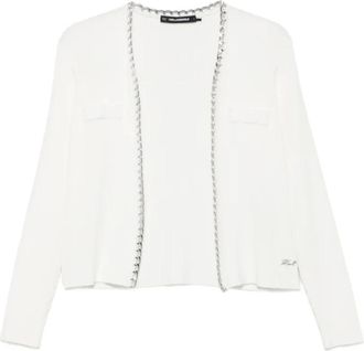 Karl Lagerfeld Donna, Maglie, Bianco, L, new