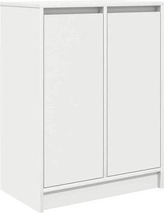 vidaXL Sideboard White 57x34x76 cm Engineered Wood Vidaxl