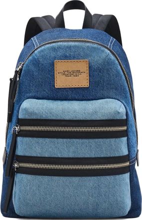 Marc Jacobs Zaino The Colorblock Denim grande - Blu