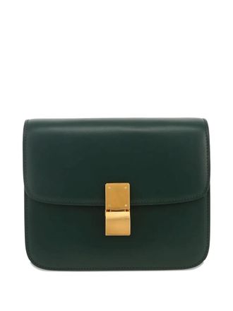 Celine 2010s classic box teen shoulder bag - women - Calf Leather - One Size - Green
