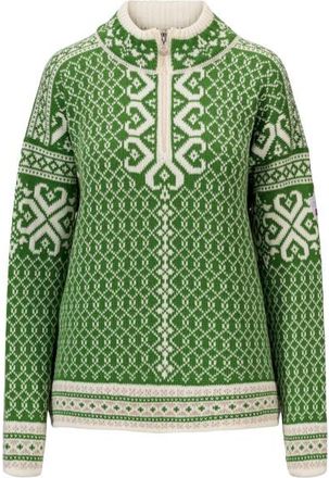 Dale of Norway Leknes Sweater Wollpullover für Damen | grün