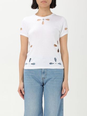 Coperni Top met uitgesneden details en korte mouwen