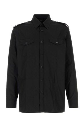 Gucci Black Regular Solid Shirt