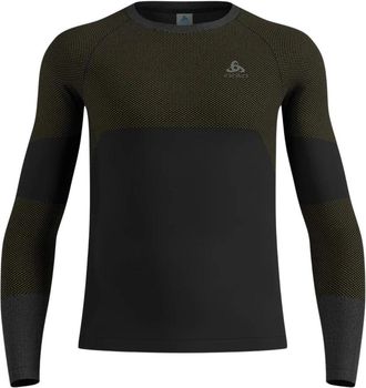 Odlo Fundamentals Performance Warm Bl Top - - Sport - Uomo - Nero - L