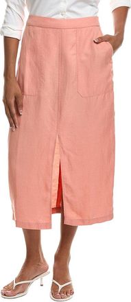 Reiss Jacqueline Linen-Blend Skirt