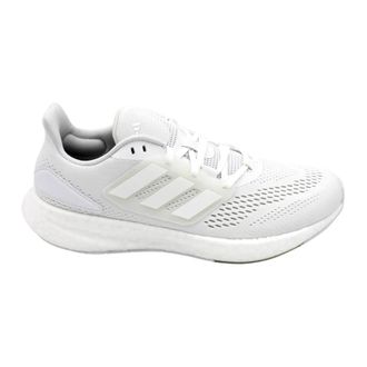 adidas Pureboost 22 Technische Stof Rubberen Zool - Heren - Hardloopschoenen - Wit - 44 2/3 EU - Fitness