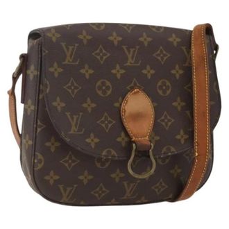 Louis Vuitton Pre-owned Cross Body Bags, female, Brown, Size: ONE SIZE Pre-owned Canvas Cross Body Bag