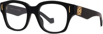 Loewe Anagram Bril - unisex - Brillen - Zwart - 50 MM - Accessoires