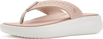 Clarks Solevana Post Womens Sandals Sand Synthetic : 10 B - Medium