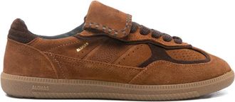 Alohas Perforated Lace-up Sneakers