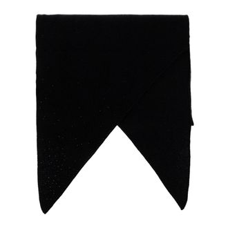 Zadig&Voltaire Accessoires, Dames, Zwart, ONE Size, Wol, Lucy Dunne Sjaal