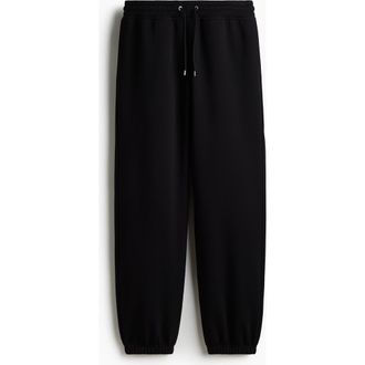 H&M Relaxed Fit Sweatpants in Black at Nordstrom, Size Xx-Large
