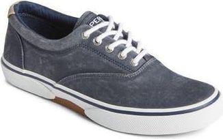 Sperry Top-Sider Halyard CVO Recycled Cotton Sneaker in Navy at Nordstrom Rack, Size 7.5