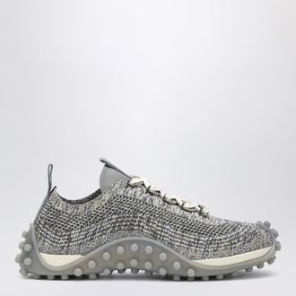 Ami Sneakers Mirage in mesh grigia e avorio