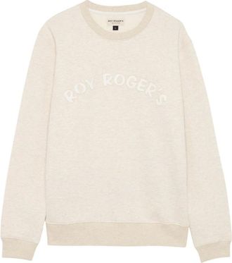 Roy Rogers Felpa girocollo stampata - - Knitwear - Uomo - Beige - XL