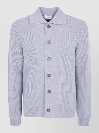 Lardini cashmere wool buttoned knit cardigan