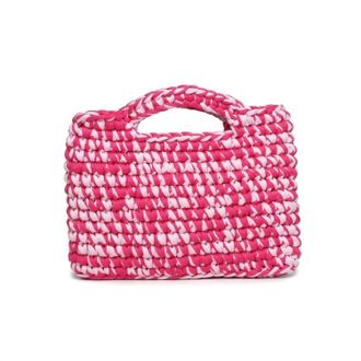 Moda Luxe Womens Bubblegum Top Handle Bag In Hot Pink