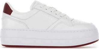Hogan Skyscraper Sneakers - Dames - Sneakers - Wit - 41 EU - Leer - Schoenen