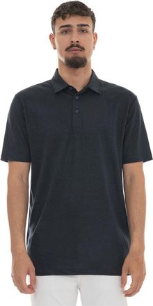 HUGO BOSS Parris Short Sleeve Polo - Heren - Polos - Blauw - XL - Linnen - Tops