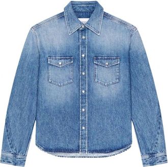 Givenchy VINTAGE DENIM SHIRT Size: L, colour: BLUE
