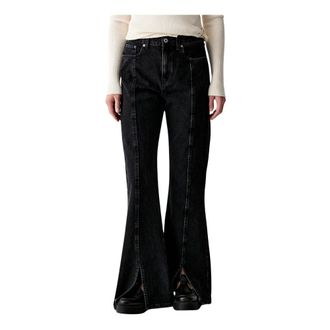 Karl Lagerfeld Mujer, Vaqueros, Negro, Talla: W28 L32