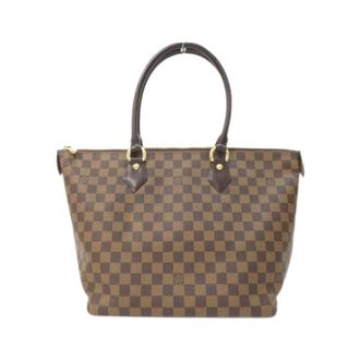 Louis Vuitton Pre-owned Saleya Damier Bag - Dames - Pre-owned - Bruin - Maat: ONE Size