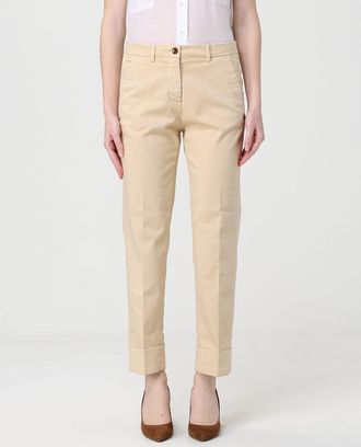Mason's Pantaloni cropped fit Masons in cotone stretch