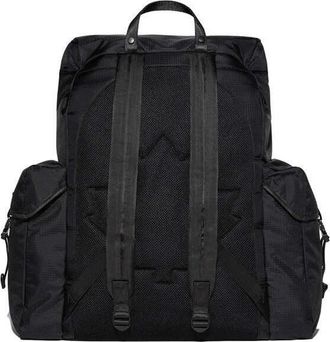 Dsquared2 Ceresio 9 Logo Ripstop Maxi Backpack Black Bags > Backpacks