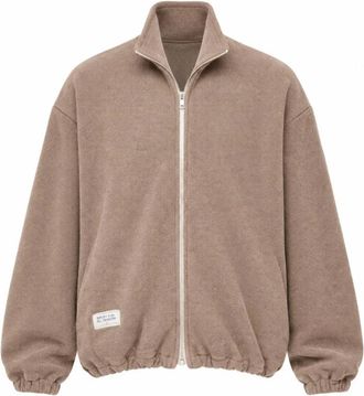 Song for the Mute Lad Jacket - Heren - Vesten met rits - Paars - S - Polyester - Hoodies & sweatvesten