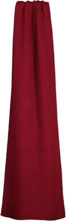 Zanieri Cashmere Gebreide Sjaal - Heren - Wintersjaals - Rood - ONE Size - Kasjmier - Accessoires