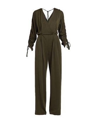 オールインワン・サロペット A FERRETTI Black acetate blend jumpsuit Alberta Ferretti Jumpsuits and Overalls - Dresses & Skirts