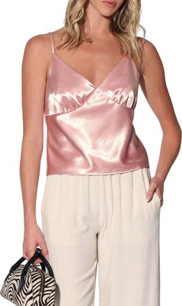 Walter Baker Bex Satin Camisole in Blush at Nordstrom Rack, Size X-Large