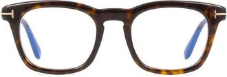 Tom Ford FT5870-B054 Square Full Rim Eyeglasses - Brown
