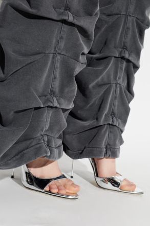 PARIS TEXAS Heeled Sandals Lidia, Womens, Silver