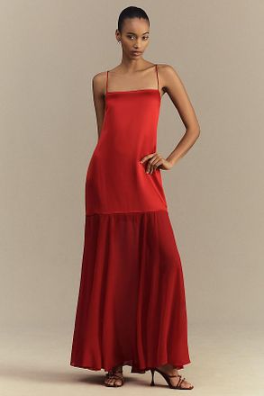 Shona Joy Moraya Drop-Waist Maxi Dress