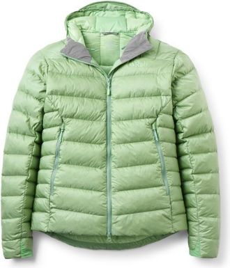 RAB Electron Pro Hoody Daunenjacke f&uuml;r Damen | gr&uuml;n