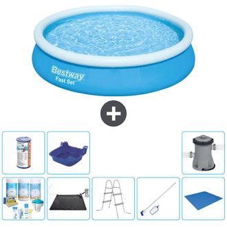 Bestway Piscina Bestway Fast Set Redonda - 366x76 Cm - 7-piezas S22000