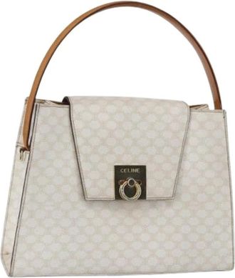 Celine Pre-owned Handbags, female, White, Size: ONE SIZE Pre-owned Vintage Plastic Handbag