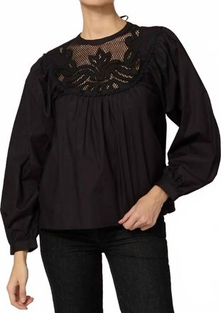 Cleobella Raine Blouse In Black