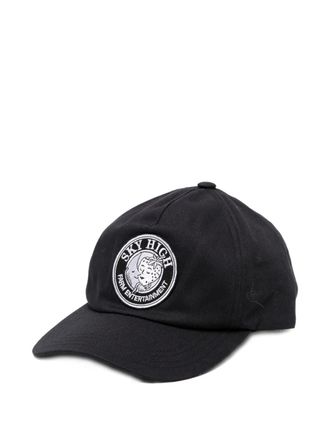 Sky High Farm patched cap - Black