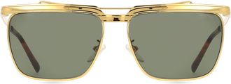 Sting SST358V 0200 Mens Sunglasses Gold Size 58