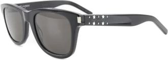 Saint Laurent Pre-owned Plastic sunglasses - Dames - Vintage Accessoires - Zwart - ONE Size - Vintage