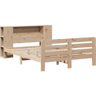 vidaXL Vidaxl - Bed Frame without Mattress 150x200 cm King Size Solid Wood Pine