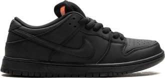 Nike SB Dunk Triple Black/Orange sneakers - men - Fabric/Calf Leather/Rubber - 11.5