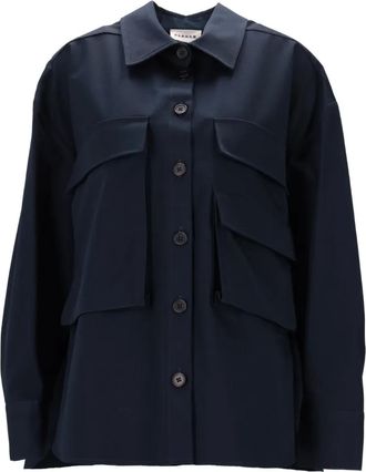 P.A.R.O.S.H. button-down shirt - Blue